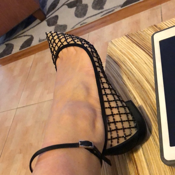 New Giorgio Armani mesh/bead flats 39 - Picture 7 of 7